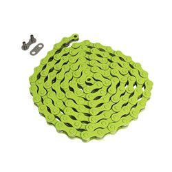 KMC Chain 1 Speed 1/2 x 1/8 112L Green S1
