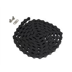 KMC Chain 1 Speed 1/2 x 1/8 112L Black S1