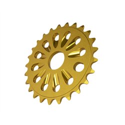 Chainring 25T T6 1/2 x 1/8 Alloy Gold