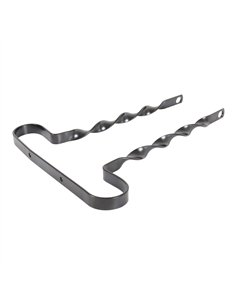 20" Bumper Flat Twisted Black