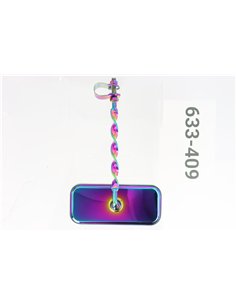 Mirror Rectangle Flat Twisted All Neo Chrome