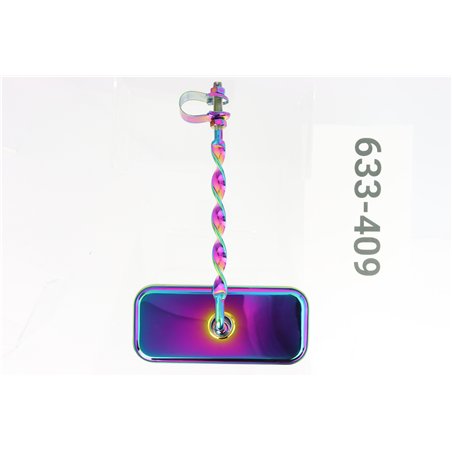Mirror Rectangle Flat Twisted All Neo Chrome