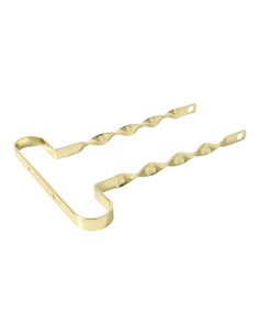 20" Bumper Flat Twisted Gold