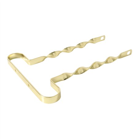 20" Bumper Flat Twisted Gold