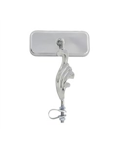 Mirror Rectangle Wing All Chrome Right