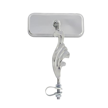 Mirror Rectangle Wing All Chrome Right