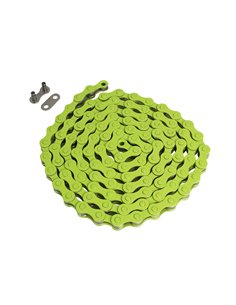 KMC Chain 1 Speed 1/2 x 1/8 112L Green S1