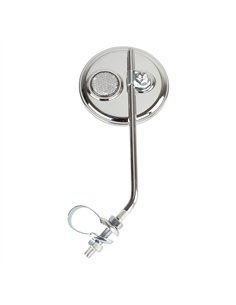 Mirror Round Chrome/Clear Reflector