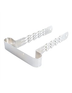 20" Bumper Triple Flat Twisted Chrome