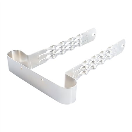 20" Bumper Triple Flat Twisted Chrome