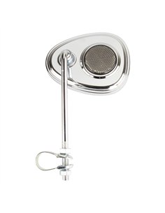 Mirror V Chrome/Black Reflector