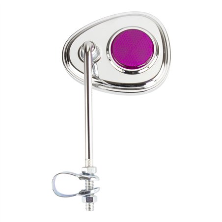Mirror V Chrome/Purple Reflector