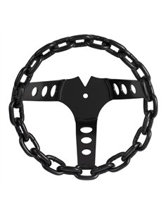 Steering Wheel Chain Black