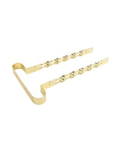 26" Bumper Double Flat Twisted Gold