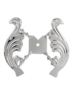 Steering Wheel Wing Chrome