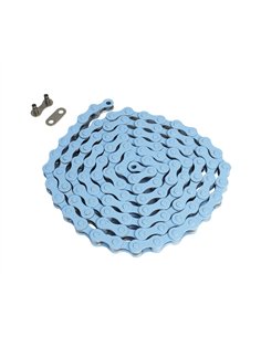 KMC Chain 1 Speed 1/2 x 1/8 112L Light Blue S1