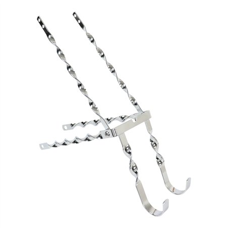 20" Continental Kit Flat Twisted Chrome