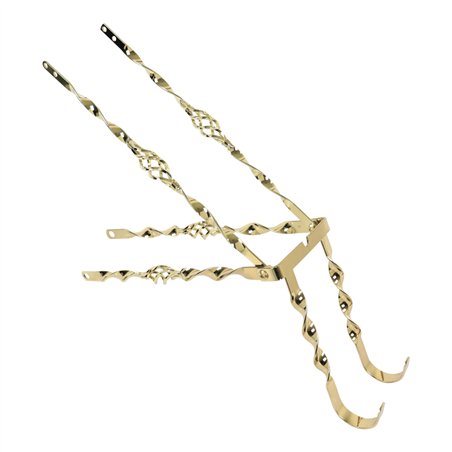 26" Continental Kit Flat Twisted w/Cage Gold