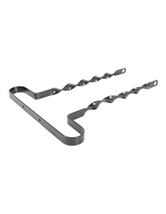 26" Bumper Flat Twisted Black