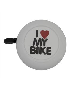 Bell I Love My Bike White