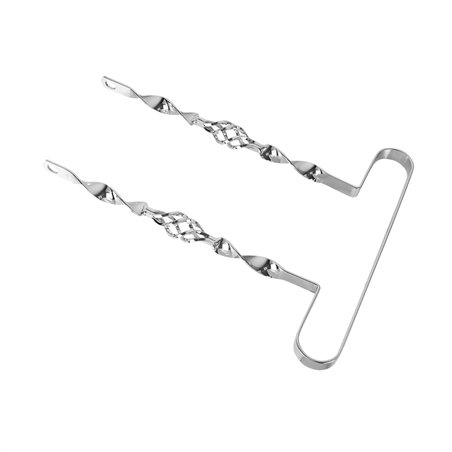 26" Bumper Flat Twisted w/Cage Chrome