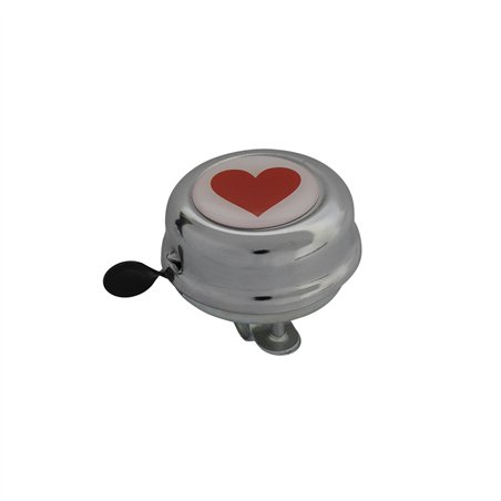 Bell Heart Chrome