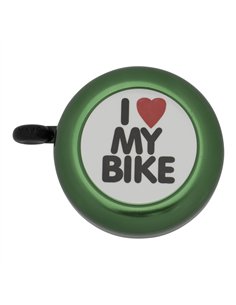 Bell I Love My Bike Green