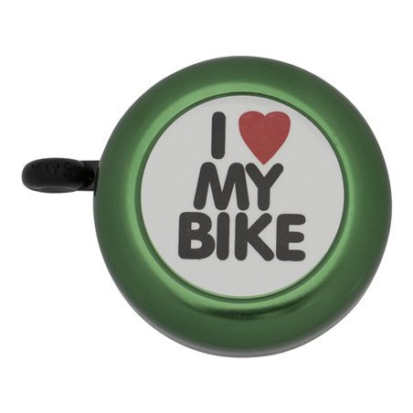 Bell I Love My Bike Green