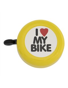 Bell I Love My Bike Yellow