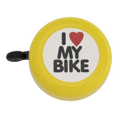 Bell I Love My Bike Yellow