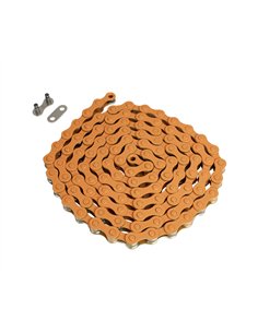 KMC Chain 1 Speed 1/2 x 1/8 112L Orange S1