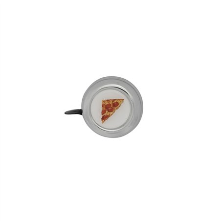 Bell Pizza Slice Chrome