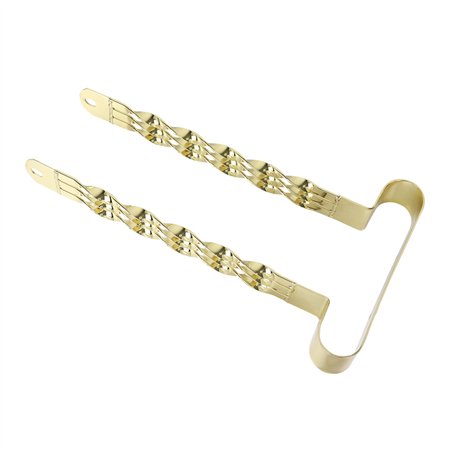 26" Bumper Triple Flat Twisted Gold