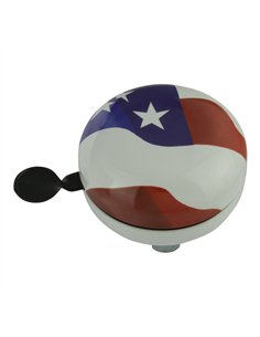 Ding Dong Bell Big American Flag 80mm White