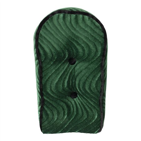 Sissy Bar Back Cushion Velour Green