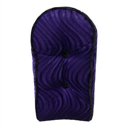 Sissy Bar Back Cushion Velour Purple