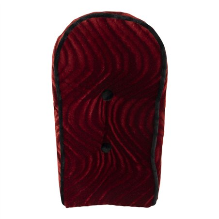 Sissy Bar Back Cushion Velour Red