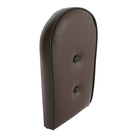 Sissy Bar Back Cushion Vinyl Brown