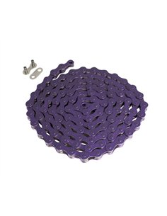 KMC Chain 1 Speed 1/2 x 1/8 112L Purple S1