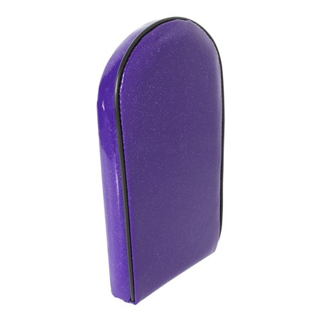 Sissy Bar Back Cushion Vinyl Sparkle Purple