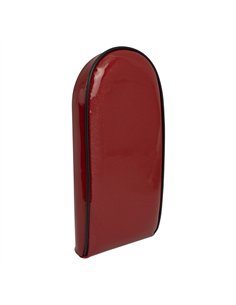 Sissy Bar Back Cushion Vinyl Sparkle Red