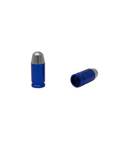 Valve Caps Bullet Blue