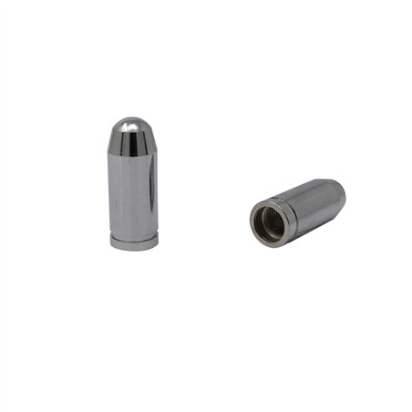 Valve Caps Bullet Chrome