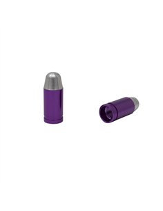 Valve Caps Bullet Purple