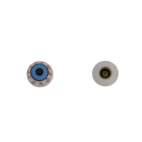 Valve Caps Eyeball Blue