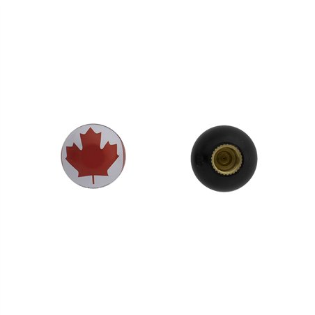 Valve Caps Flag Canada