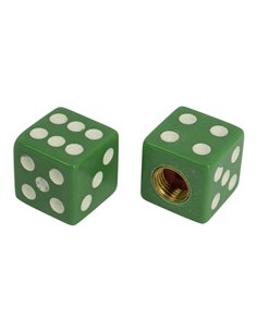 Valve Caps PRO+ Dice Green
