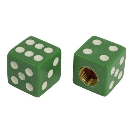 Valve Caps PRO+ Dice Green