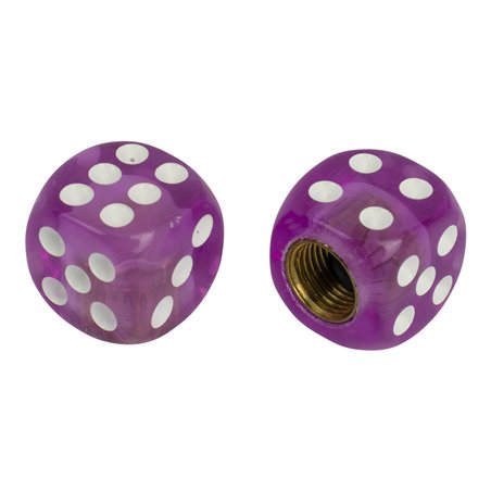 Valve Caps PRO+ Dice Mini Clear Pink