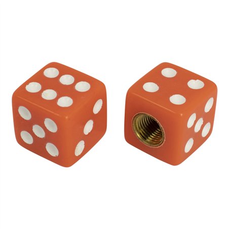 Valve Caps PRO+ Dice Orange